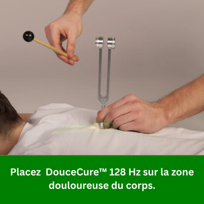 DouceCure™ 128 Hz – Soulagement doux et rapide.