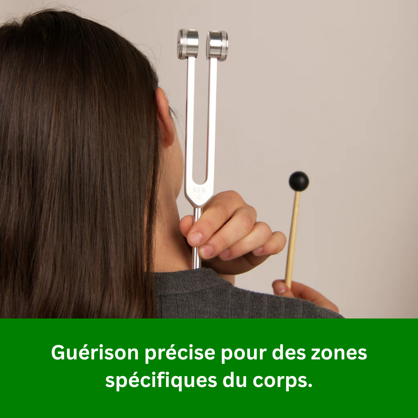 DouceCure™ 128 Hz – Soulagement doux et rapide.